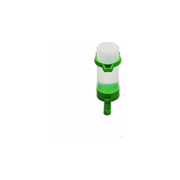 Fågelbur Vattenautomat - Plast Fågelmatare/Vattenautomat Automatisk Bur Frö Vattenmatare för Papegoja Undulat (140ML)
