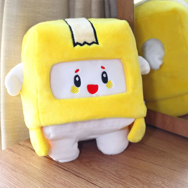 Foxy og Boxy plyslegetøj - Box Plushies bløde plyslegetøj til børn og fans (stifter) 18cm