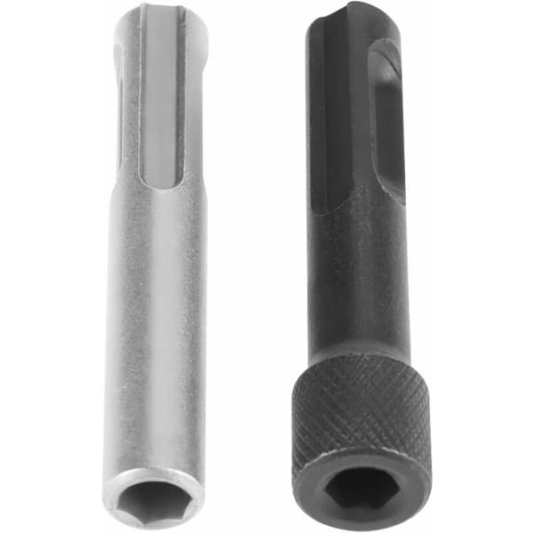 SDS-sokkeladapter, sekskantbitsholder, SDS-bitsholder, magnetisk, bærbar, 2 stk.