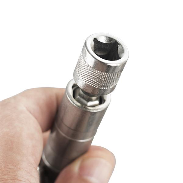 2 kpl 14 mm/16 mm sytytystulpan liitäntähylsyä, irrotusavaimet autojen korjaukseen