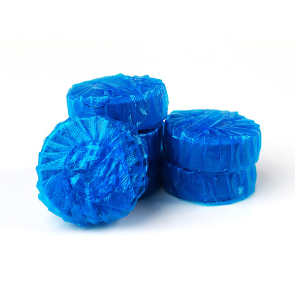 Toalettblå Tabletter, Långvarig, 10-pack