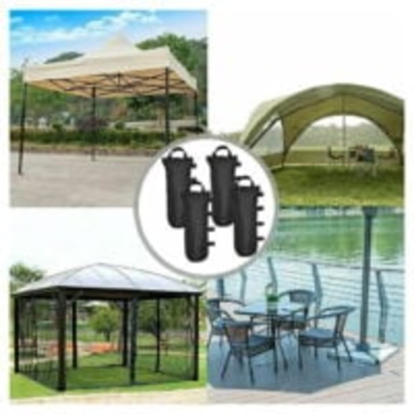 4-pack Gazebo Vikter för Gazebo och Paviljong, Sandviktpåse för Ben, Solskyddstält