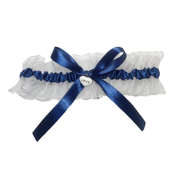Morsiamen sininen pitsivyösetti, morsiamen häälahja - Something Blue