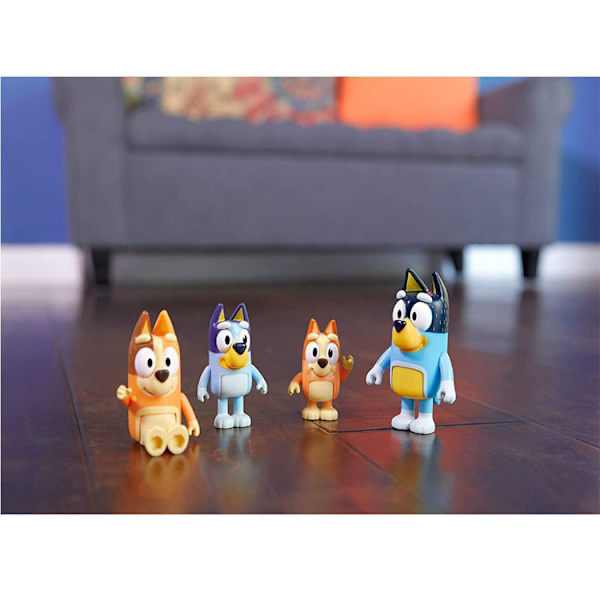 Bluey Figur 4-pakning