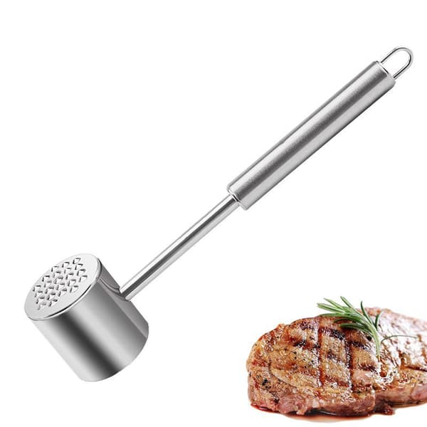 Köttmörare Hammare Köttmörare med Dubbelsidig Köttklubba Borste