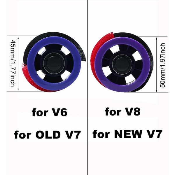 Vaihdettava puhdistusharja (4 nastaa, d=45mm) imuriin