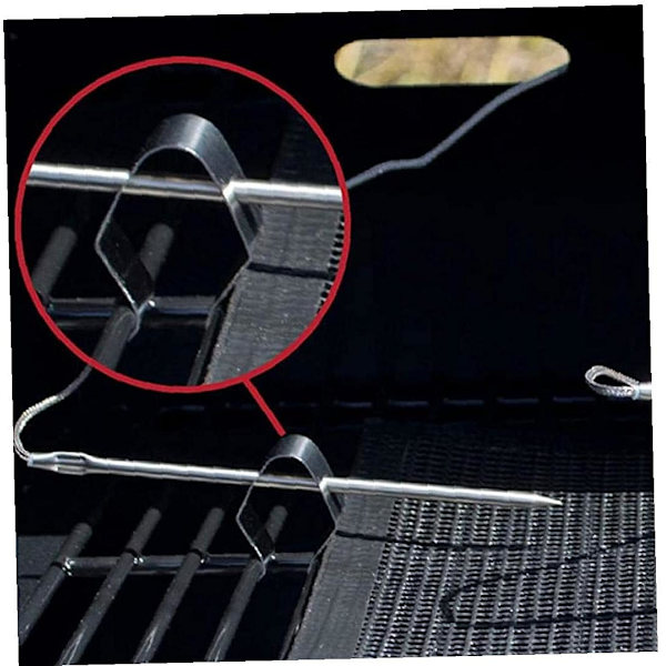 Barbecue Probe Clip Oven Grills Graduation Meat Probe Mounting Bracket med