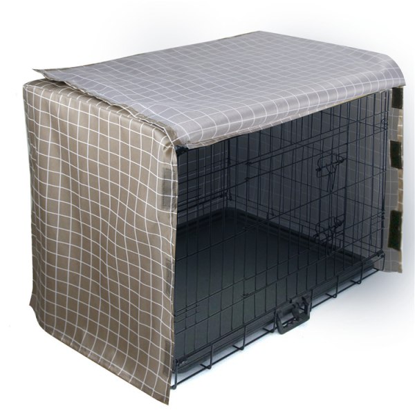 Dog Cage Protector Anti-bite Håll värmen Andas 24 tum