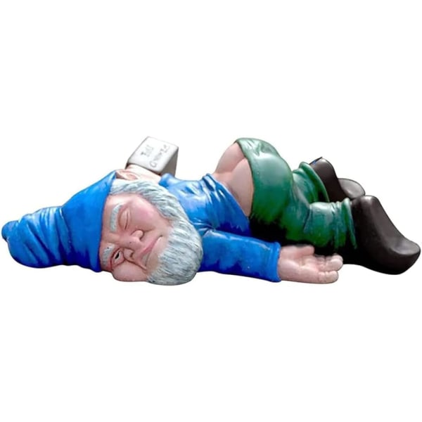 Trädgårdstomtar Creative Gnome Dwarf Funny Rude Disorderly Statue O