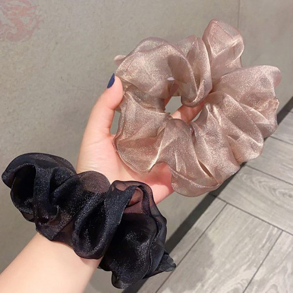 Hiusdonitsit tytöille, poninhäntäpidikkeet, Scrunchy-hiussiteet naisille,