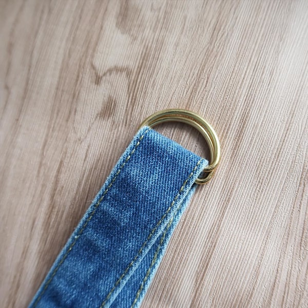 6 stk D-formede metallringer D-ring Multifunksjonelle D-ring Vesketilbehør for DIY Hundekrage Sele Webbing Stoffstropp 8 x 6 mm (Gull)