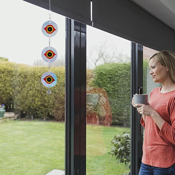 Fuglerepeller Dueform Lysende Pin Fuglerepellent Reflekterende 360 ​​