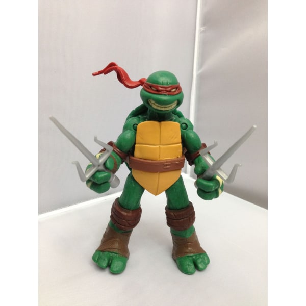 12 cm Teenage Mutant Ninja Turtles -nuket - 4-pakkaus