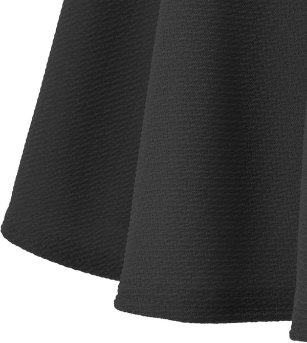 Kvinde Basic Versatile Stretch Flare Casual Mini Skate Skirt,XL