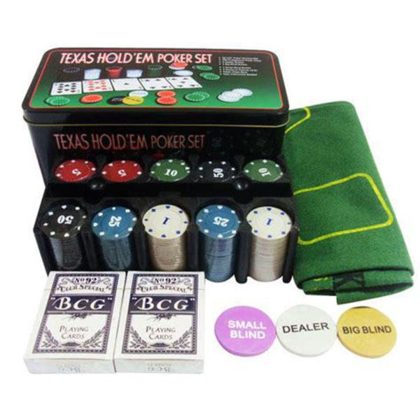 Pokerspel - Texas Hold'em Multicolor