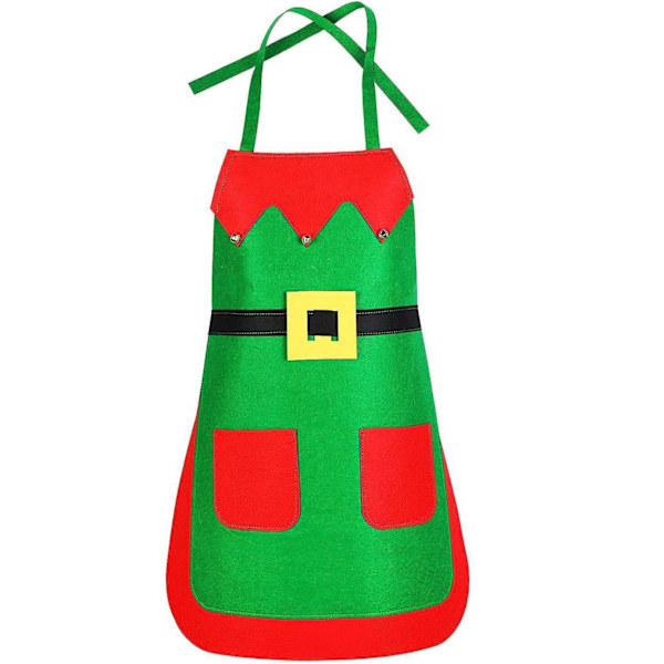 Julealv stoffforkle for tenåringer og voksne, én størrelse passer de fleste 72*54cm