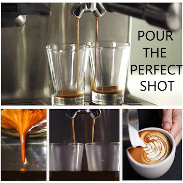 2-pak Espresso Backflush Renseskive, kompatibel med Breville Espressomaskiner - 54 mm