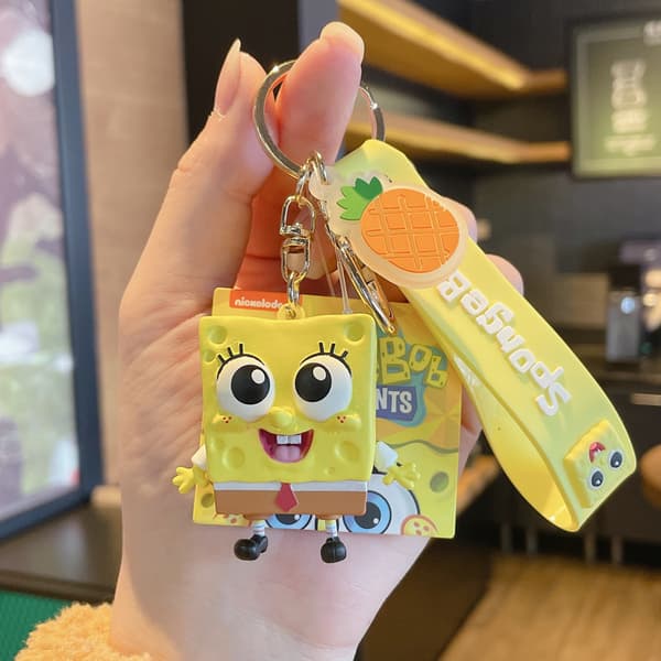 Spongebob nøgleringsrygsæk