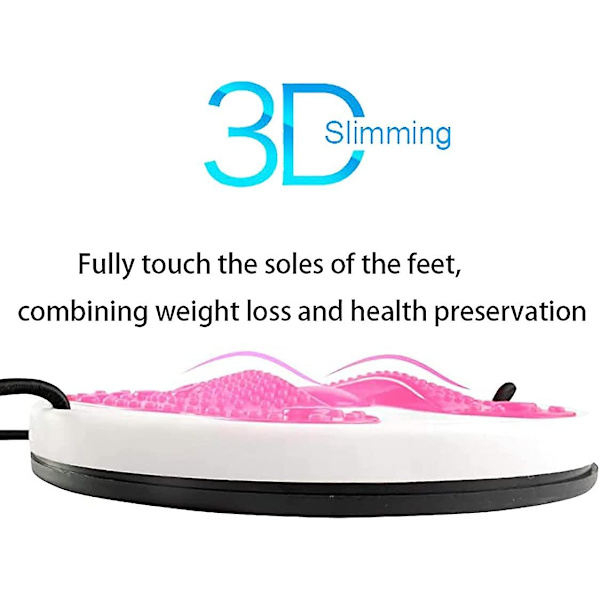 Twist Waist Disc Board, Multifunksjonell magnetisk balansebrett, Pedal Resistance Bands