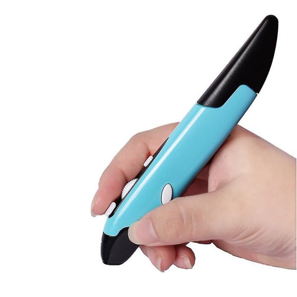 Trådlös Optisk Pennmus Usb Bluetooth Luftmus Optisk Presentatör Penna kompatibel med Laptop PC (1st)