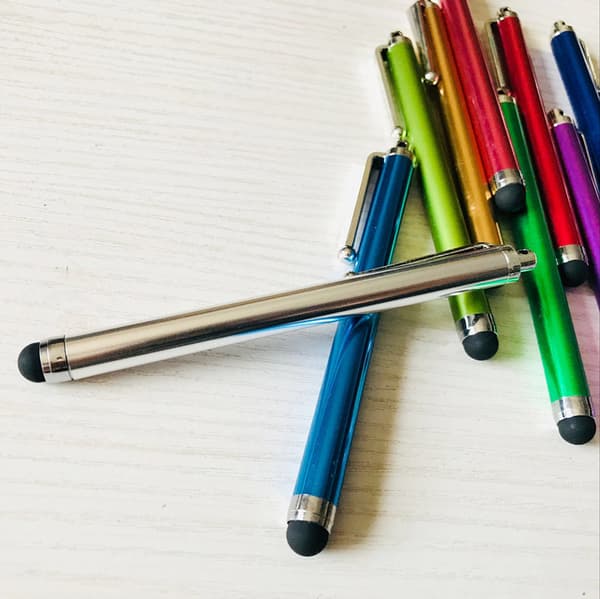 20 stk. Universal Touch Screen Stylus Pen Kapacitiv Slank Tilfældig Farve