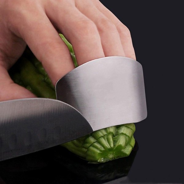 Kitchen Finger Hand Protector Guard Steel Chop Tool