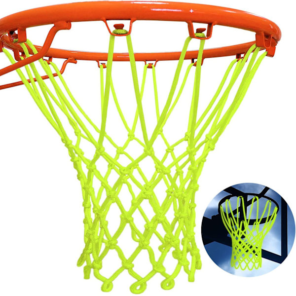 Glow-in-the-dark basketnet (45cm), basketball