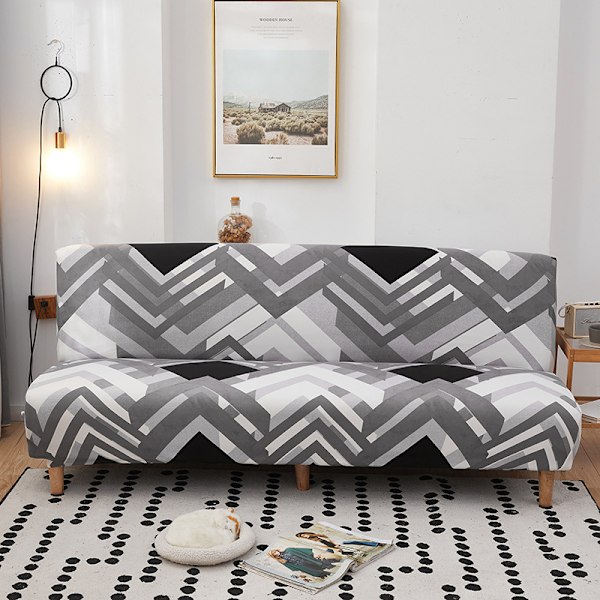 Pakke med 1 elastisk sofaovertræk uden håndtag, stræksofa, beskyttelsesovertræk til elastisk sofaovertræk, universal, til sofa 160-190 CM