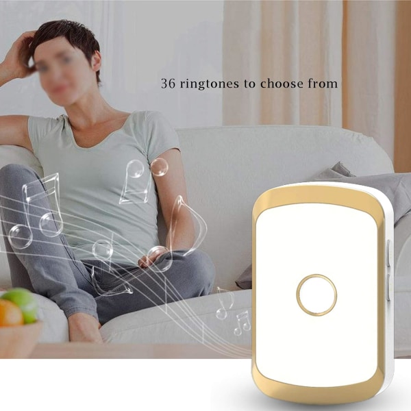 Trådlösa dörrklockor Hem Smart Ultra Lång Lång Dörrklocka Neat Trådlös Elektronisk