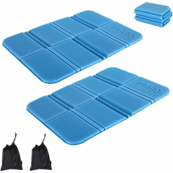 2-pack hopfällbar sittdyna utomhus termisk sittdyna termisk sittdyna