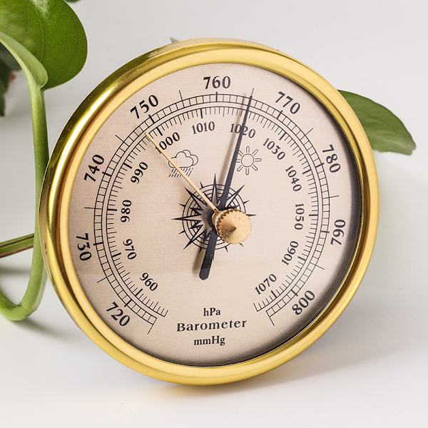 Hushållsväderstation Barometer Termometer Hygrometer Vägg Hängande