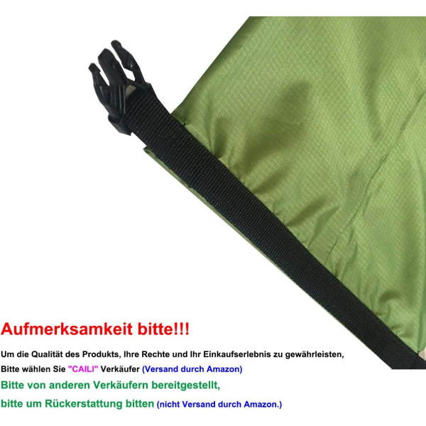 6 stk Drift Dry Bag, Vanntett Oppbevaringspose for Svømming, Båtliv, Seiling,