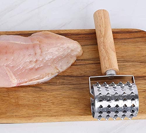 Køkken Rustfrit Stål Mørner Steak Nåle Rullende Kød Mørner Kit