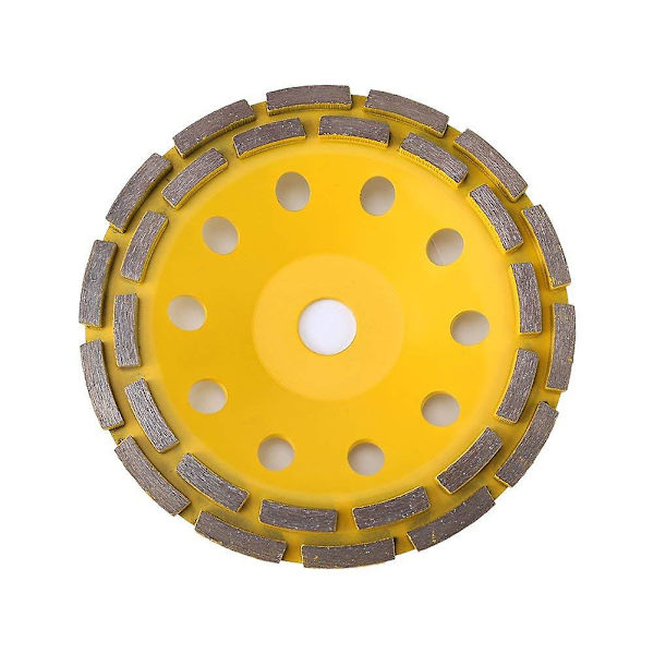 180mm hiomakiekko, kaksinkertainen rivi, betoni- ja tiilileikkaus, timanttihiomakiekko (sisähalkaisija: 22,23 mm)