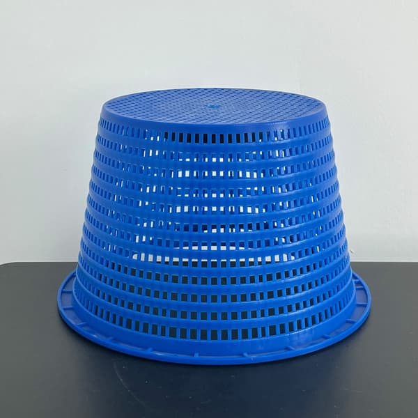 Rund pool skimmer kurv - Diam 16,5 cm - Blå