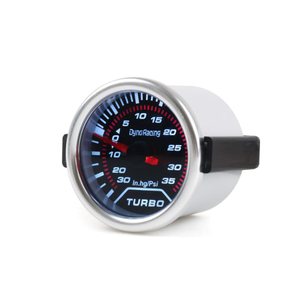 2\" 52mm Universal Bil Laddning Tryckmätare Rökt Ton Len Turbo Boost G