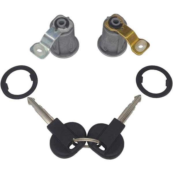 Dörrlås med cylinder för Peugeot Partner Xsara Citroën Berlingo 252522 9170.G3 9170.CW med nycklar