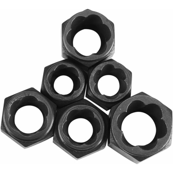 10 stk 9-19 mm mutter- og boltfjernersett, låsemutterfjerner, skruehode ødelagt