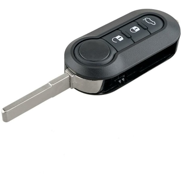 Vaihdettava taittuva auton avaimen kotelo Fiat 500 Doblo Ducato Panda Punto Peug