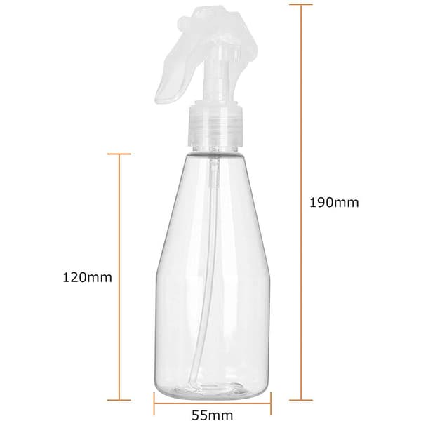 3 kpl puutarhan suihkepullo 200 ml läpinäkyvä suihkepullo puutarhanhoitoon ja puhdistukseen