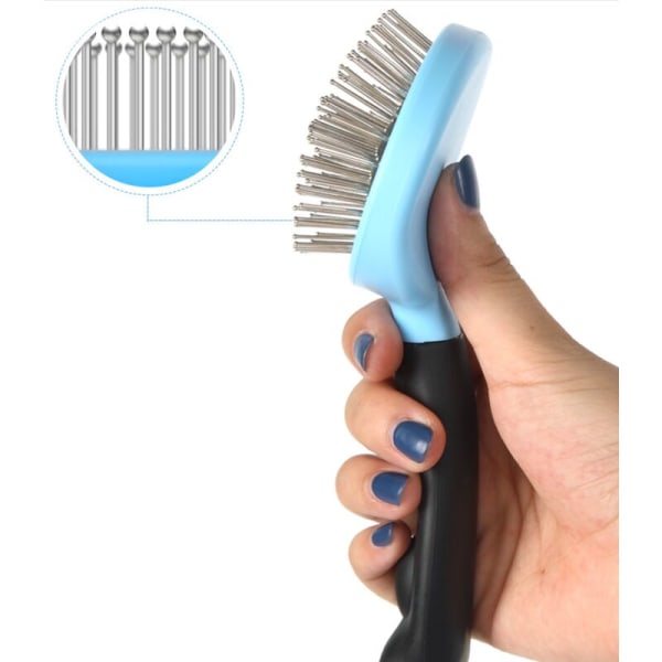 rlife Dog Brush Cat Brush and Comb, Professional, Detangling, Grappling and