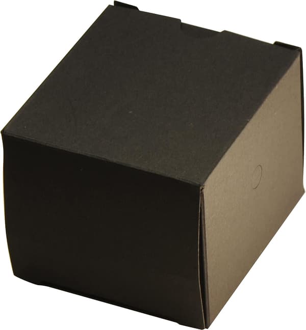 LED sort ringboks til frieri, bryllup, forlovelse, jul..