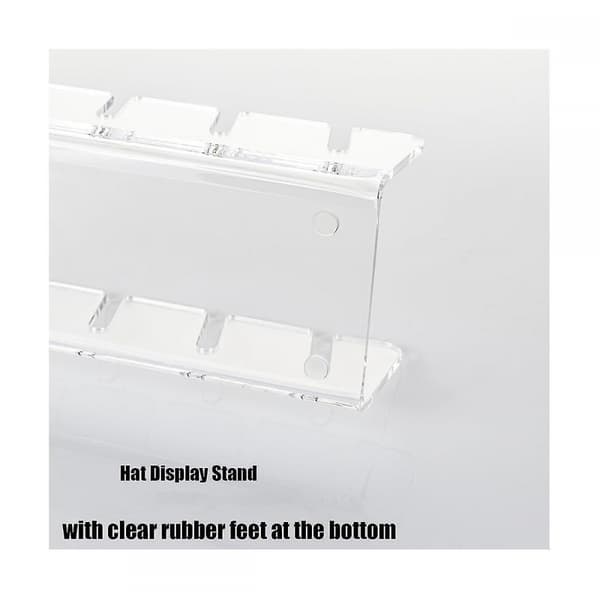 Hattehyller kompatible Display Organizer Baseballcaps - 2 stk. Hatteholdere kompatible Baseballcaps - akryl Hatteholder