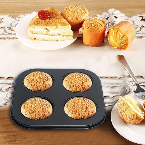 Hålformad Non-Stick Pudding Tartform Mini Muffinform Koppar Bakverk Kaksform