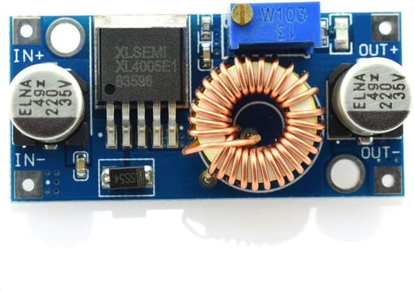 3 stk DC-DC 5A 5-32V til 0,8-24V Step-Down Regulator Modul Strømforsyning Volt