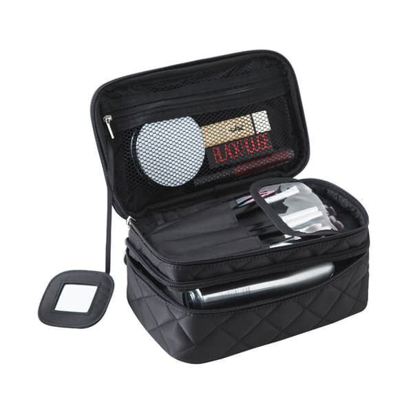 Makeup taske til kosmetik taske BLACK sort
