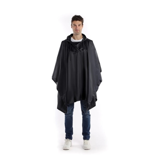 Vanntett 3-i-1-poncho for kvinner for menn