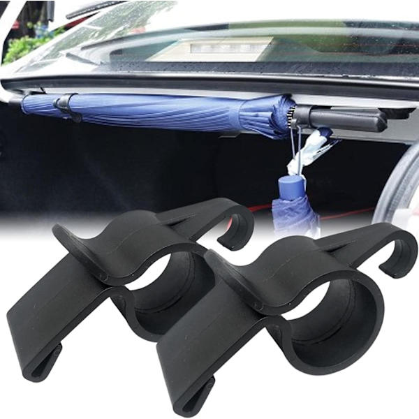 2 stk. Bilbagagerums Paraplyholder Multifunktionel Bilbagagerums Organizer Opbevaring