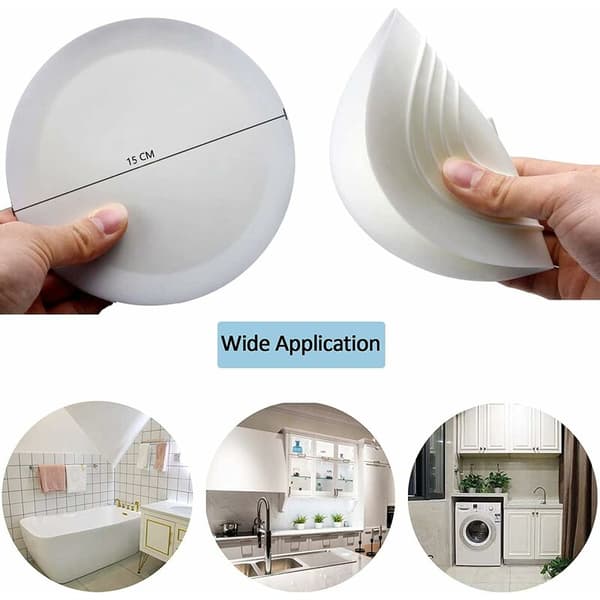 Badeprop Silicone Vaskprop Køkken Vaskprop 15 CM Diameter til Kit