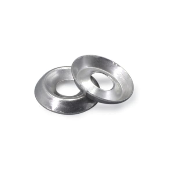 M6 (6mm) afslutningsbrik (stemplet) - rustfrit stål (A2) (pakke med 30)